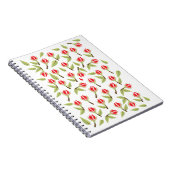 Rote Rose Notizblock (Rechte Seite)