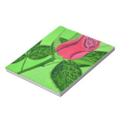 Rote Rose Notizblock (Rotiert)