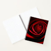 Rote Rose Notizblock (Innenseite)