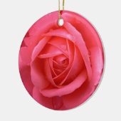Rote Rose Ornament Personalisierte Rose Dekoration (Links)