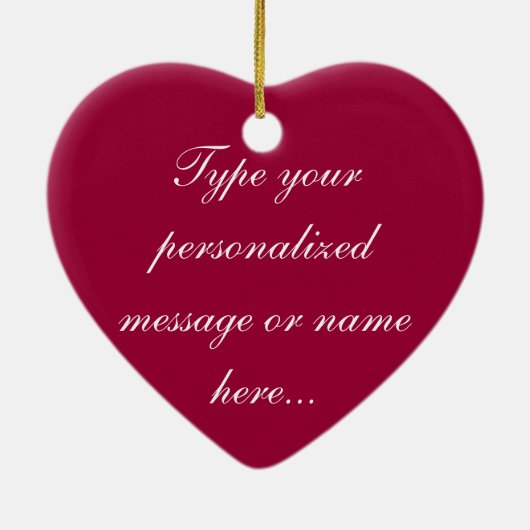 Rote Rose Ornament Romantische Rose (Hinten)