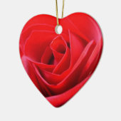 Rote Rose Ornament Romantische Rose (Links)
