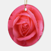 Rote Rose Ornament Romantische Rose (Links)