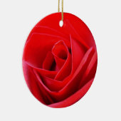 Rote Rose Ornament Romantische Rose (Rechts)