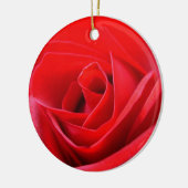 Rote Rose Ornament Romantische Rose (Links)