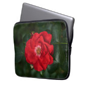 Rote Rose P 6568 Laptopschutzhülle (Vorderseite Links)