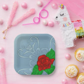 Rote Rose Paper Teller (Party)