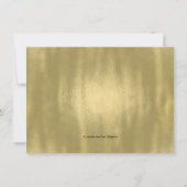 Rote Rose Pearl Heart Quinceñera Einladung (Rückseite)