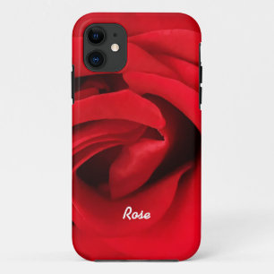 Rote Rose personalisiert Case-Mate iPhone Hülle
