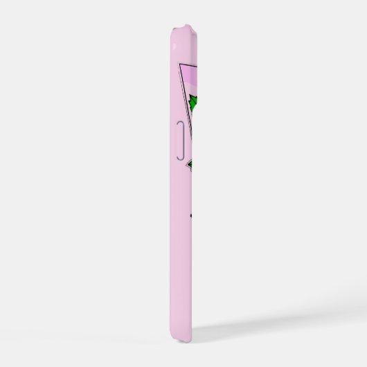 rote Rose personalisierter Single iPhone 15 Hülle (Rechte Seite)