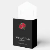 Rote Rose Petals Wedding Geschenkschachtel (Geöffnet)