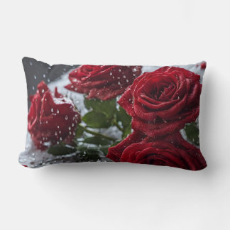 Rote Rose Pillow Lendenkissen