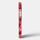 Rote Rose PINK Case-Mate iPhone Hülle (Rückseite / Links)