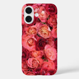 Rote Rose PINK iPhone 16 Hülle