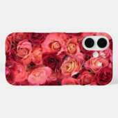 Rote Rose PINK Case-Mate iPhone Hülle (Rückseite (Horizontal))