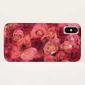 Rote Rose PINK Case-Mate iPhone Hülle (Rückseite (Horizontal))