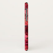 Rote Rose PINK Case-Mate iPhone Hülle (Hinten/Links)