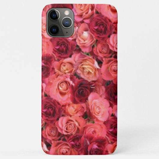 Rote Rose PINK Case-Mate iPhone Hülle (Rückseite)