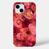 Rote Rose PINK Case-Mate iPhone Hülle (Rückseite)