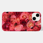 Rote Rose PINK Case-Mate iPhone Hülle (Rückseite (Horizontal))