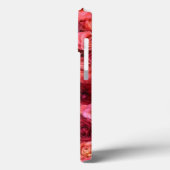 Rote Rose PINK Case-Mate iPhone Hülle (Rückseite / Links)