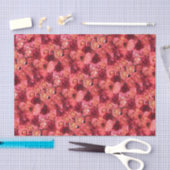 Rote Rose PINK Seidenpapier (Handwerk)