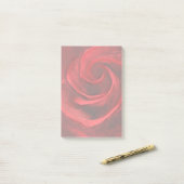 Rote Rose Post-it Klebezettel (Auf Schreibtisch)