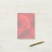 Rote Rose Post-it Klebezettel (Auf Schreibtisch)