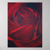 Rote Rose Poster (Vorne)