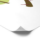 Rote Rose Poster (Ecke)