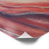 Rote Rose Poster (Ecke)