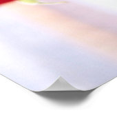Rote Rose Poster (Ecke)