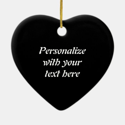 Rote Rose Print Valentine Keepake Ornament (Hinten)