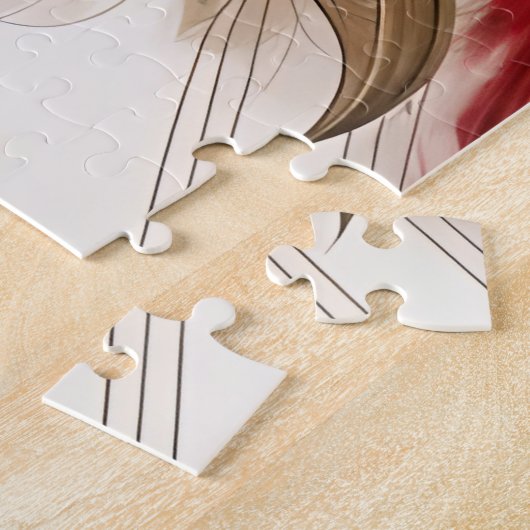 Rote Rose Puzzle (Seite)