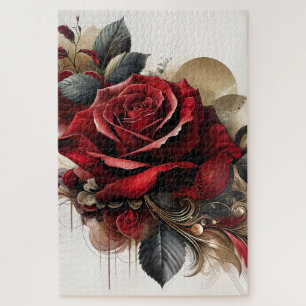 Rote Rose Puzzle
