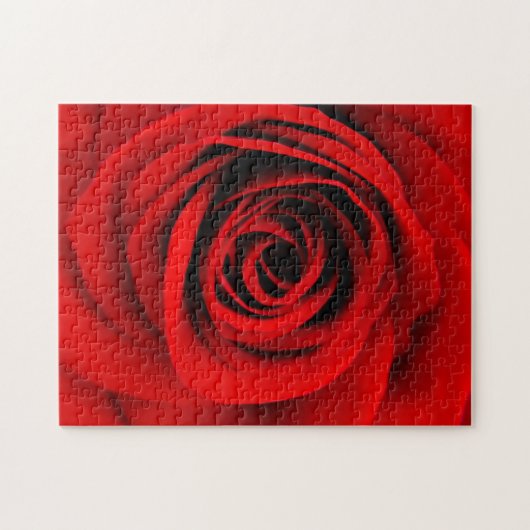 Rote Rose Puzzle (Horizontal)