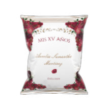 Rote Rose Quinceañera Chip Bag Wrapper