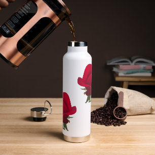 Rote Rose - Red rose  Trinkflasche