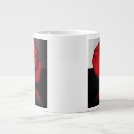 Rote Rose Reflexions-Riesen-Tasse Jumbo-Tasse