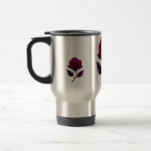 rote Rose Reisebecher (Links)