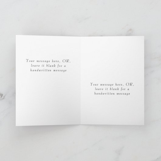 Rote Rose Romantik I Liebe Sie Geburtskarte (Innenseite)