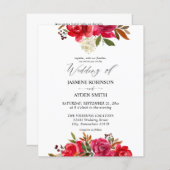 Rote Rose & Rosa Bläserei 3 Hochzeiten (Vorne/Hinten)