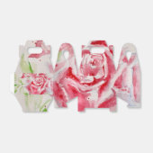 Rote Rose Rose Blume Muster Papier Party-Platte Geschenkschachtel (Ungefaltet)