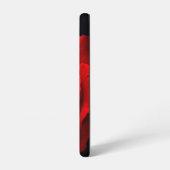 Rote Rose Samsung Galaxy Hülle (Linke Seite)