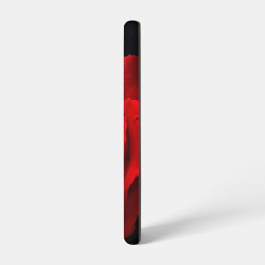 Rote Rose Samsung Galaxy Hülle (Linke Seite)