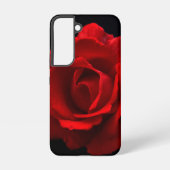 Rote Rose Samsung Galaxy Hülle (Rückseite)