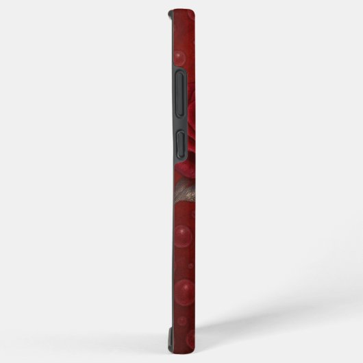 Rote Rose Samsung Galaxy Hülle (Rechte Seite)