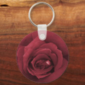 rote Rose Schlüsselanhänger (Vorderseite)