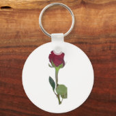 Rote Rose Schlüsselanhänger (Vorderseite)