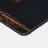 Rote Rose Schreibtischunterlage (Ecke)